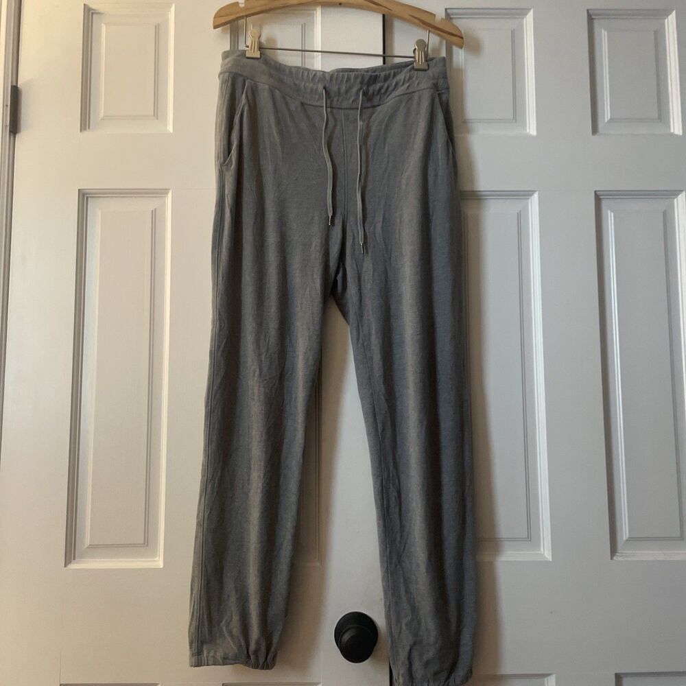 James Perse Gray Relaxed Pull On Lounge Pant Knit Joggers WMSS1831 Size 2 / M